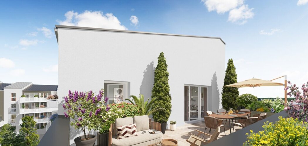 Programme immobilier neuf Les Jardins des Mauges - Cholet : appartements neufs du 2 au 4 pièces proche gare et centre-ville (49300) - Référence : 15397