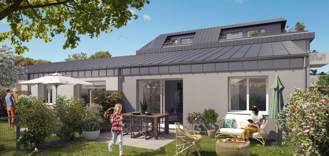 Programme immobilier neuf ORGANZA - Cholet, résidence neuve à 15 min du centre-ville et de ses commerces (49300) - Référence : 15976