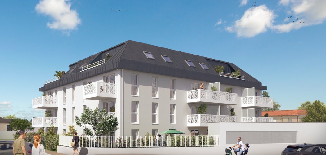 Programme immobilier neuf ORGANZA - Cholet, résidence neuve à 15 min du centre-ville et de ses commerces (49300) - Référence : 15976