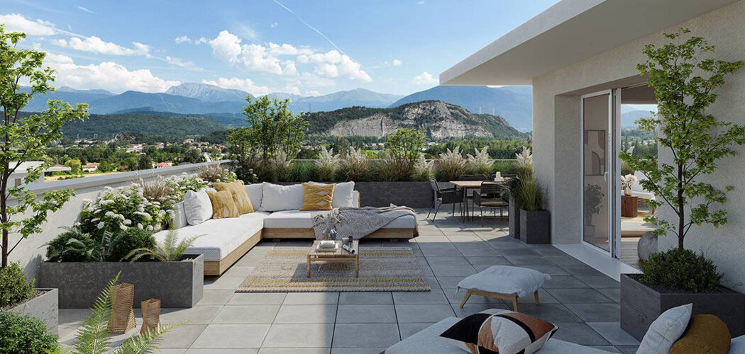 Programme immobilier neuf Effet Vercors - Claix à moins de 30 min du centre de Grenoble (38640) - Référence : 15449