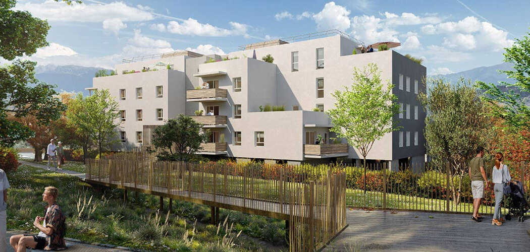 Programme immobilier neuf Effet Vercors - Claix à moins de 30 min du centre de Grenoble (38640) - Référence : 15449