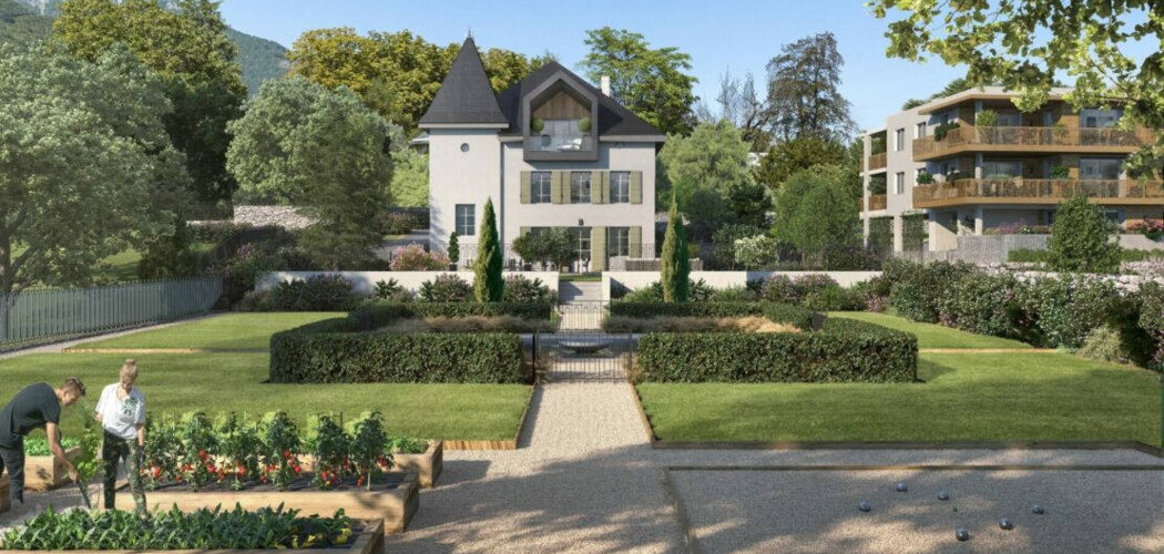 Programme immobilier neuf Maison Férédie - Claix réhabilitation d’une maison de maître au bord du Drac (38640) - Référence : 15451