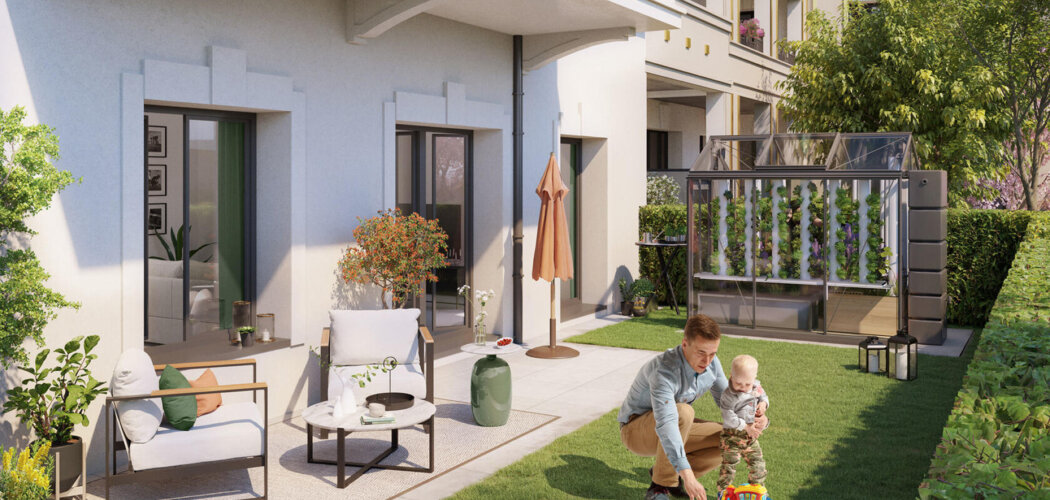 Programme immobilier neuf Clam'art - Clamart : 55 appartements neufs du studio au 5 pièces à 6 km de Paris (92140) - Référence : 10823