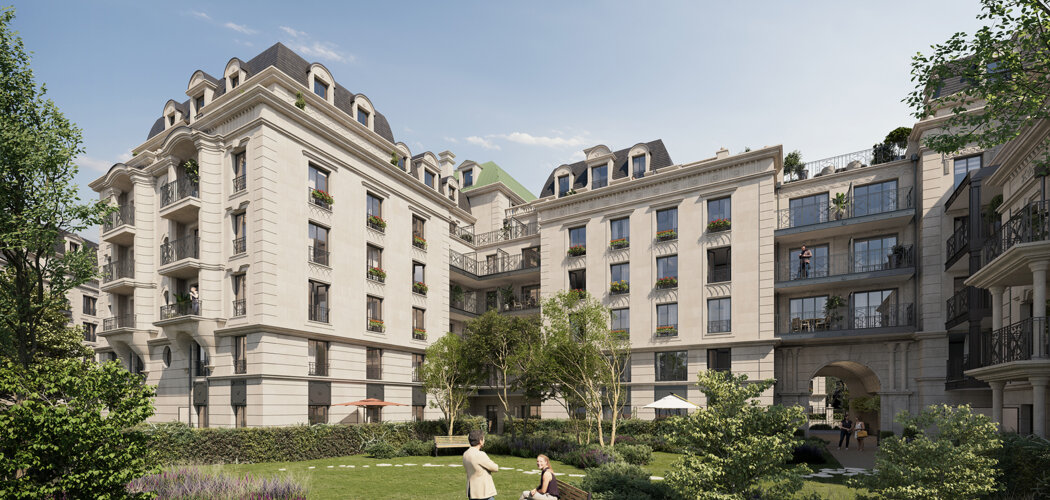 Programme immobilier neuf Panorama Beaurivage - Montsouris - Clamart à 500 m du tramway T6 Soleil Levant (92140) - Référence : 17430