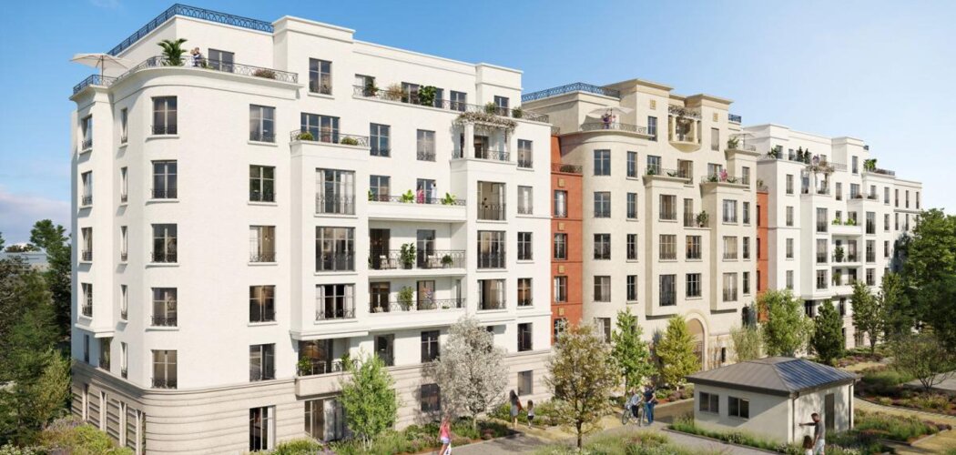Programme immobilier neuf L'Égérie - Clamart : appartements neufs du studio au T5 à 300 m du tramway T6 Pavé Blanc (92140) - Référence : 15919