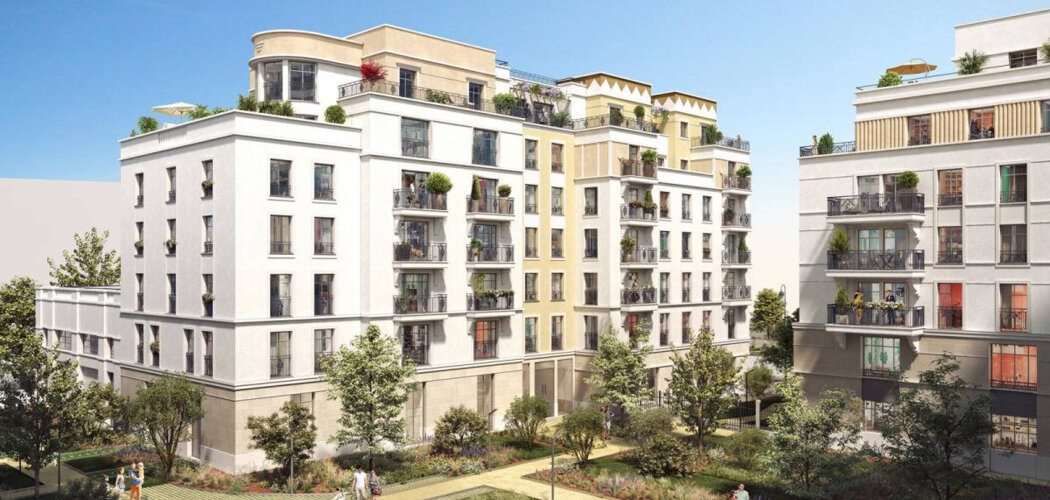 Programme immobilier neuf L'Orfèvre - Clamart : Appartements studio–T6 avec terrasses, jardins privatifs et proximité Grand Canal (92140) - Référence : 18024
