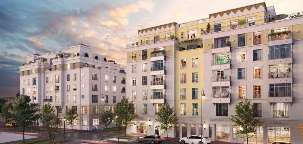 Programme immobilier neuf L'Orfèvre - Clamart : Appartements studio–T6 avec terrasses, jardins privatifs et proximité Grand Canal (92140) - Référence : 18024
