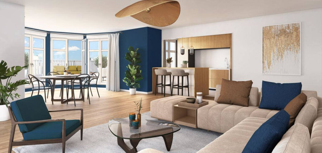 Programme immobilier neuf L'Orfèvre - Clamart : Appartements studio–T6 avec terrasses, jardins privatifs et proximité Grand Canal (92140) - Référence : 18024