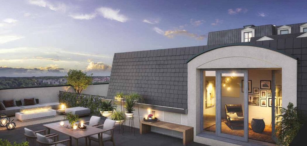 Programme immobilier neuf LUTECIA - Clamart : Appartements T2–T5 avec terrasses, parking sécurisé et proximité arrêt T6 Soleil Levant (92140) - Référence : 14767