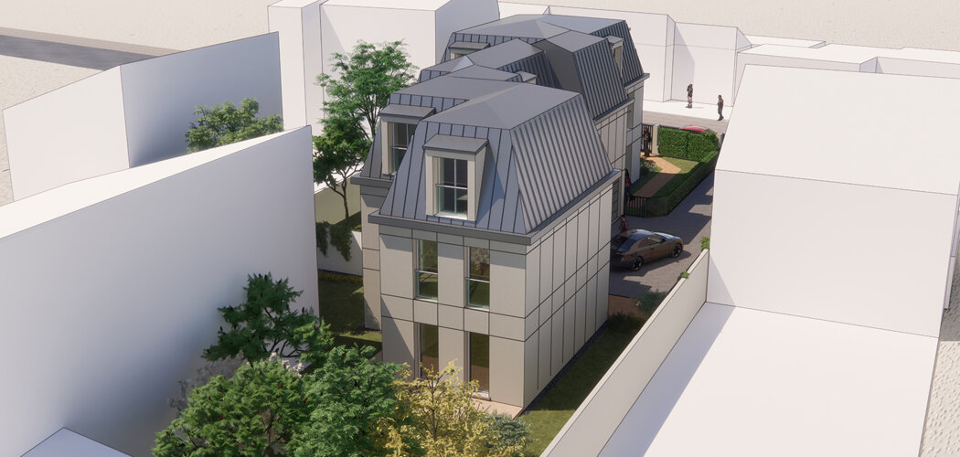 Programme immobilier neuf 204 Renaudin - Clamart maisons  à proximité de la gare Transilien N (92140) - Référence : 12789