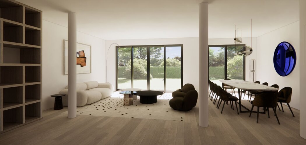 Programme immobilier neuf Le Quatuor - Clamart : maisons neuves de 5 pièces à 10 min du centre-ville (92140) - Référence : 15327
