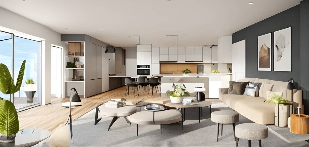 Programme immobilier neuf LES TERRASSES MANSART - Clamart proche tram T6 Soleil Levant résidence moderne et verdoyante (92140) - Référence : 17119