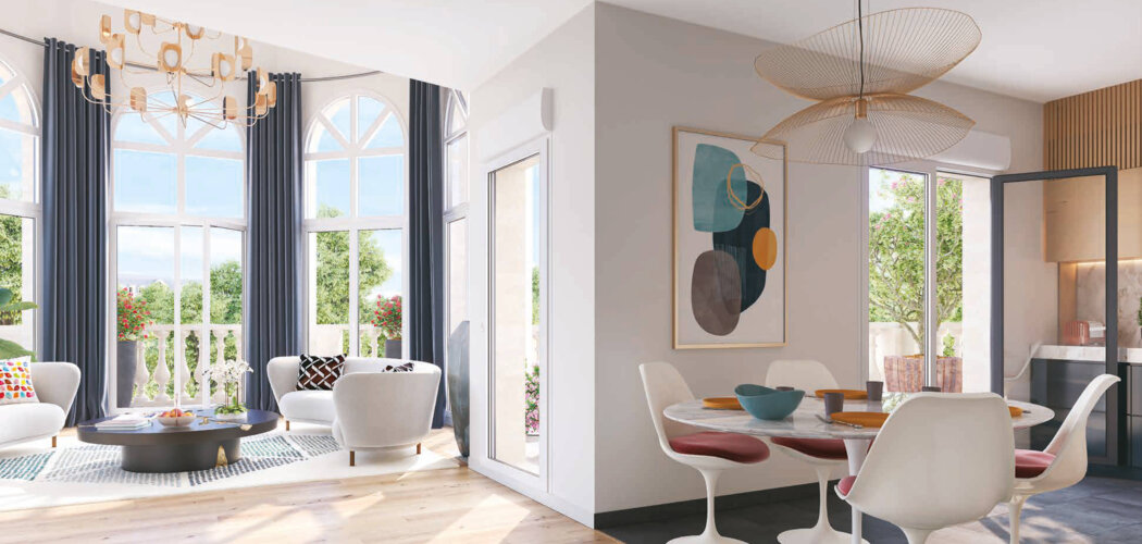 Programme immobilier neuf Panorama Beaurivage - Les Naïades - Clamart résidence arborée près du tramway T6 (92140) - Référence : 17431