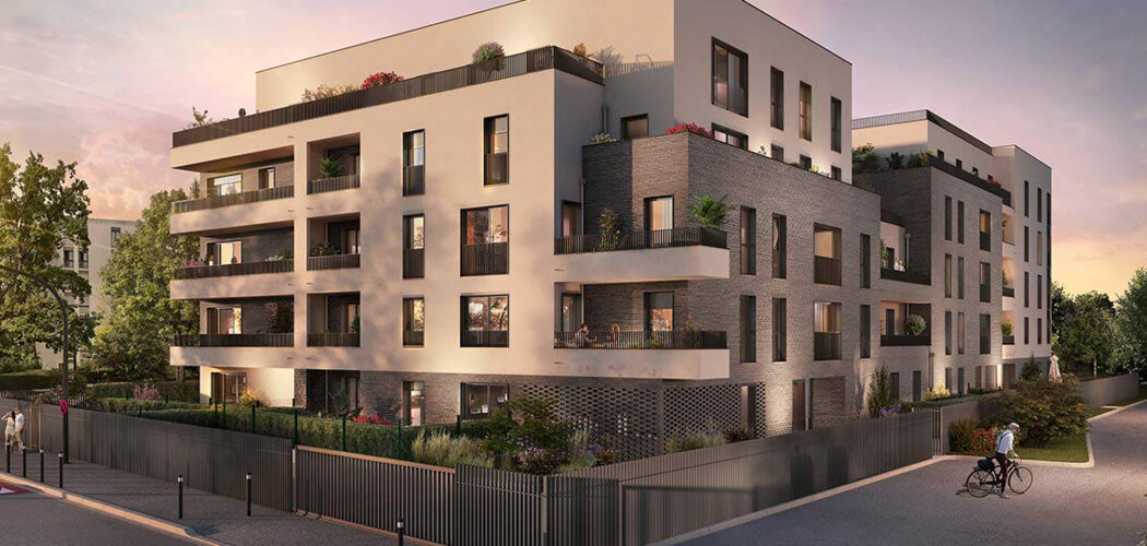 Programme immobilier neuf FAVORI - Clayes-sous-Bois : appartements neufs du studio au 4 pièces proche du futur métro 18 (78340) - Référence : 14957