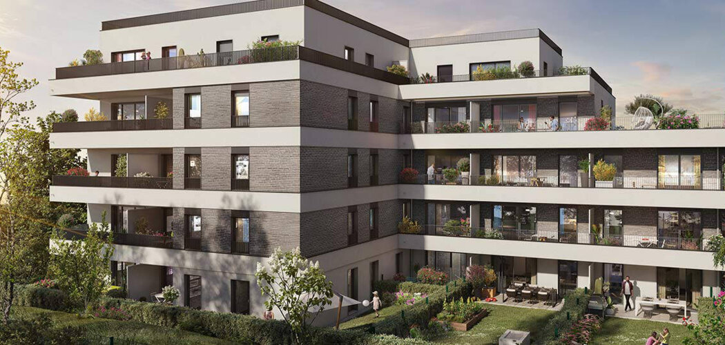 Programme immobilier neuf FAVORI - Clayes-sous-Bois : appartements neufs du studio au 4 pièces proche du futur métro 18 (78340) - Référence : 14957