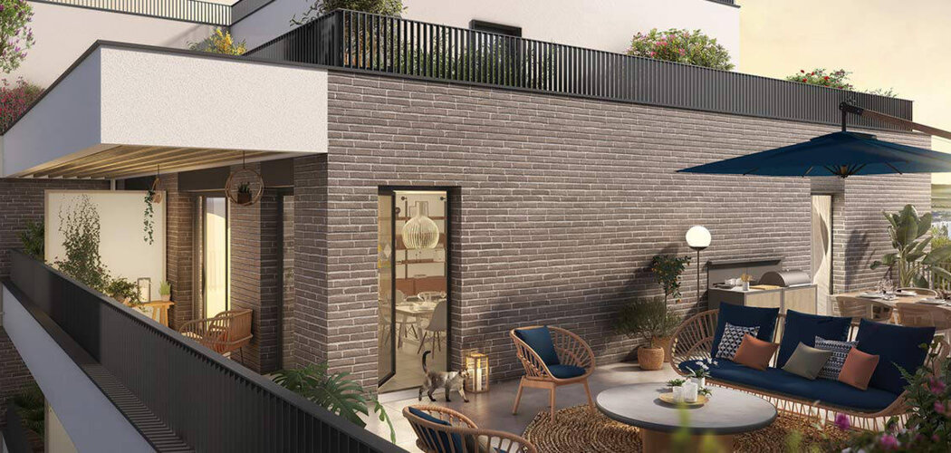 Programme immobilier neuf FAVORI - Clayes-sous-Bois : appartements neufs du studio au 4 pièces proche du futur métro 18 (78340) - Référence : 14957