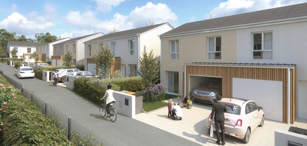 Programme immobilier neuf LE CLOS DES OLIVIERS - Cléon maisons neuves  proche du lac Patin (76410) - Référence : 12909