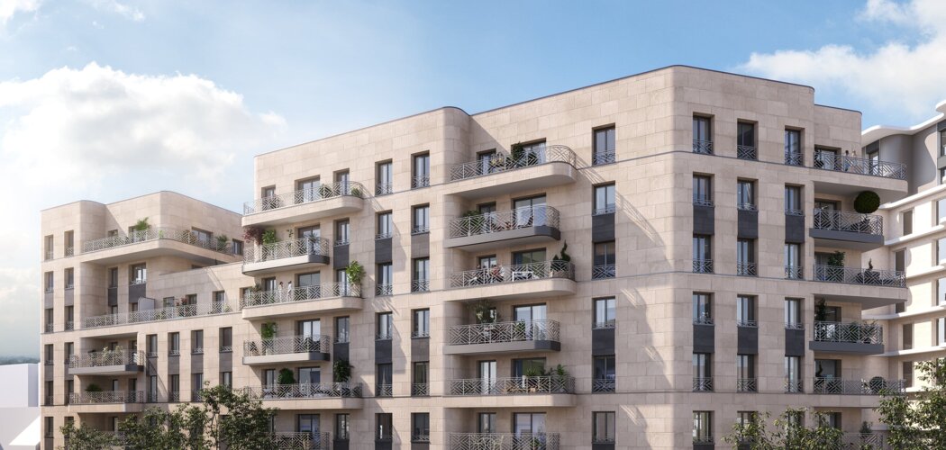 Programme immobilier neuf TOPAZE - Clichy : appartements neufs du studio au 6 pièces à 5 min des berges de Seine et du métro 13 (92110) - Référence : 15990