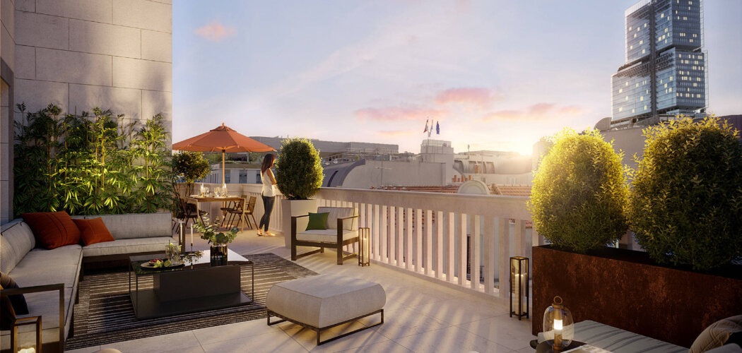 Programme immobilier neuf CARRÉ MARTRE - Clichy  aux portes de Paris en ligne 14 (92110) - Référence : 16213