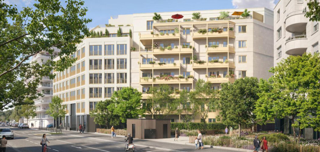 Programme immobilier neuf LATITUDE SEINE - Clichy résidence calme proche ligne 13 et bords de Seine (92110) - Référence : 17818