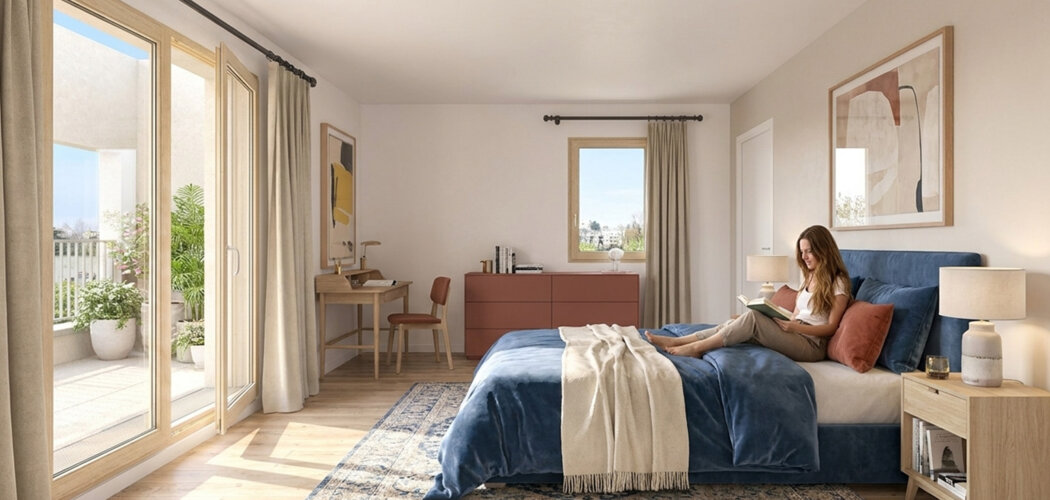 Programme immobilier neuf LATITUDE SEINE - Clichy résidence calme proche ligne 13 et bords de Seine (92110) - Référence : 17818