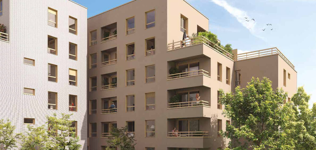 Programme immobilier neuf NOEME - Clichy-sous-Bois : appartements neufs du studio au 5 pièces proche T4 et métro 16 (93390) - Référence : 17331