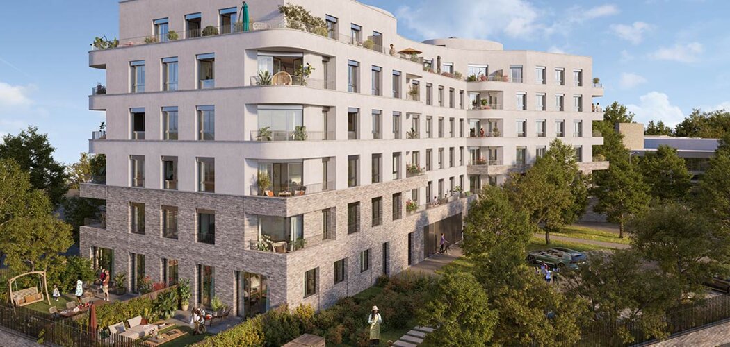 Programme immobilier neuf Ellipsée - Clichy-sous-Bois : appartements neufs studio à 5 pièces proches du tramway T4 et de la ligne 16 (93390) - Référence : 16013