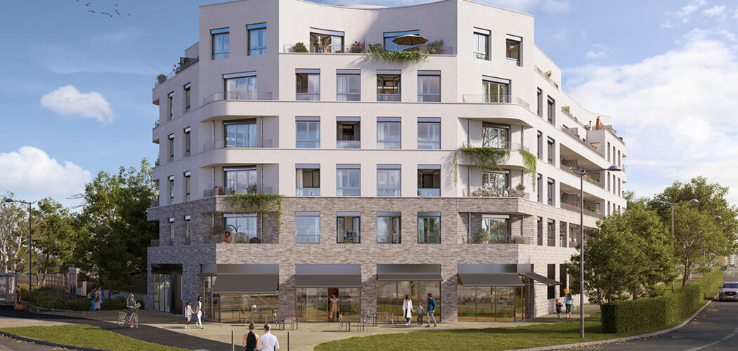 Programme immobilier neuf Ellipsée - Clichy-sous-Bois : appartements neufs studio à 5 pièces proches du tramway T4 et de la ligne 16 (93390) - Référence : 16013