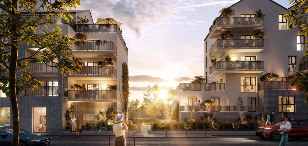 Programme immobilier neuf Coeur Gaïa - Clichy-sous-Bois résidence neuve à 2 min du T4 (93390) - Référence : 17297