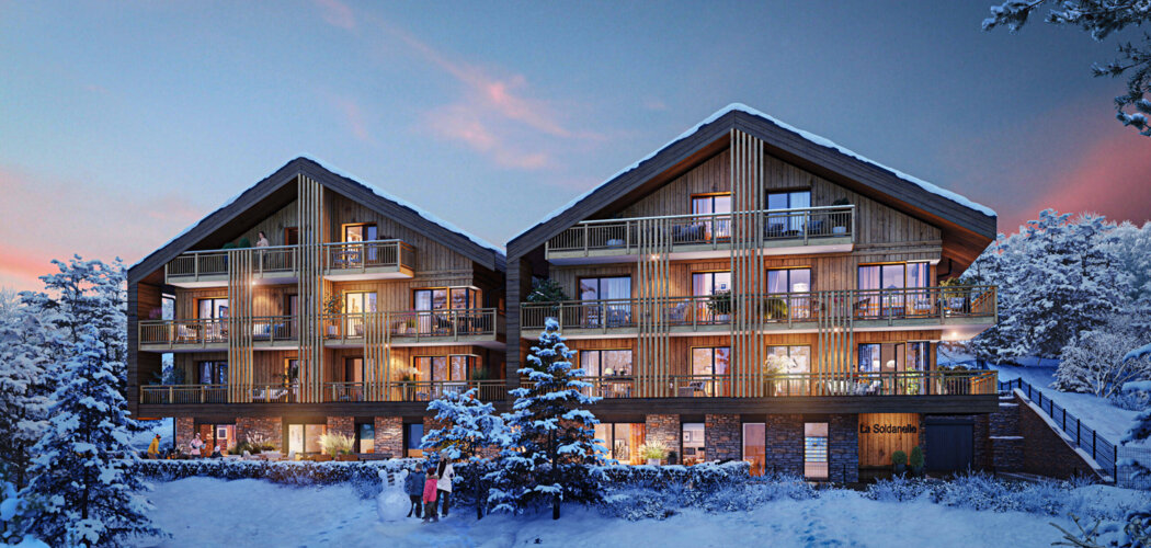 Programme immobilier neuf La Soldanelle - Cluses résidence neuve au cœur du Grand Massif (74300) - Référence : 11631
