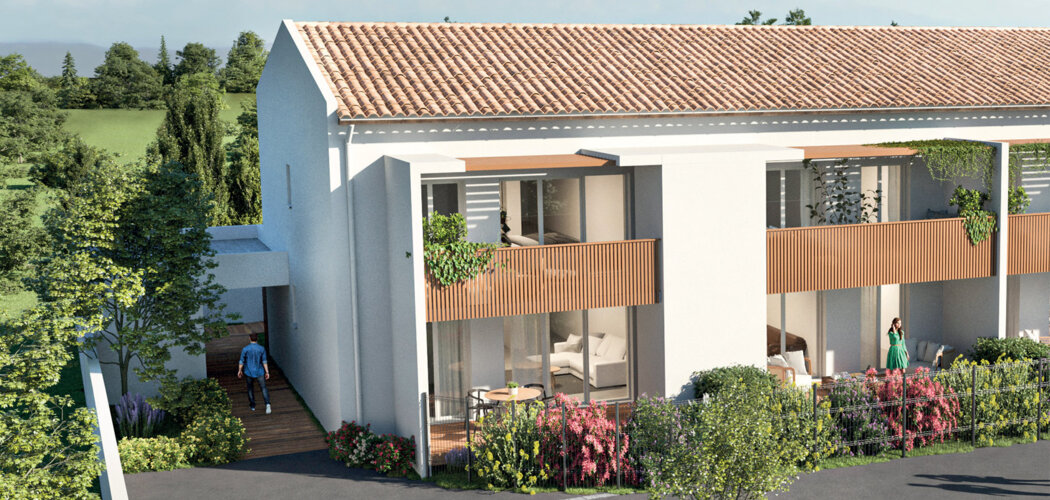 Programme immobilier neuf RESIDENCE LE CLOS DES AYRES - Codognan à deux pas de la gare (30920) - Référence : 12829