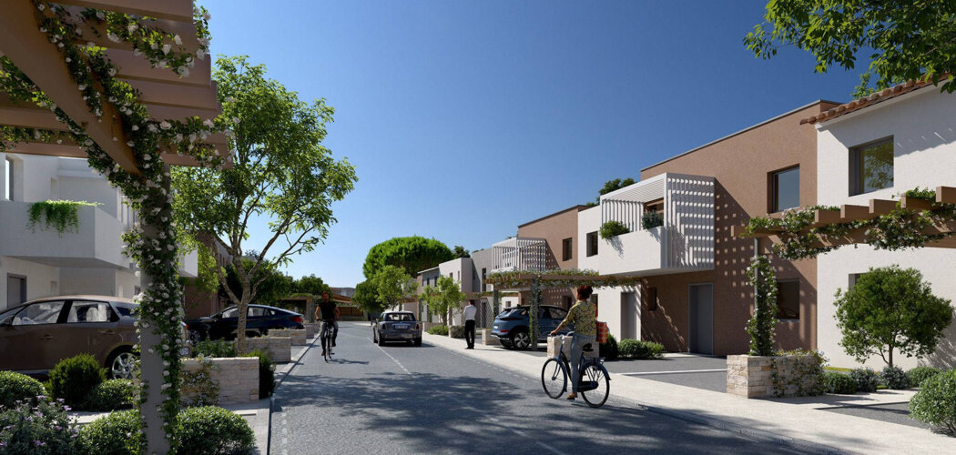 Programme immobilier neuf via domitia - Codognan villas neuves à proximité des commerces (30920) - Référence : 12660