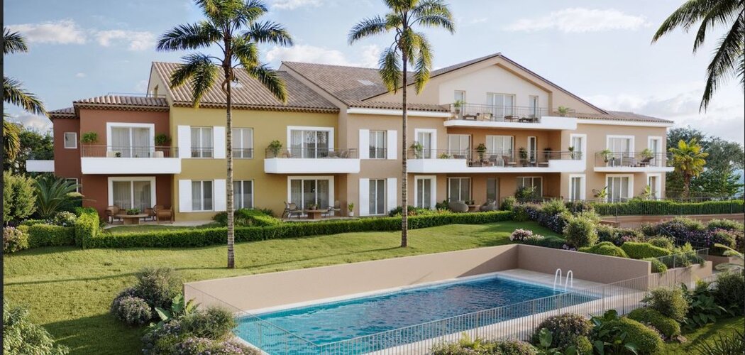 Programme immobilier neuf Terra Mare - Cogolin à proximité du centre ville à pied (83310) - Référence : 16226