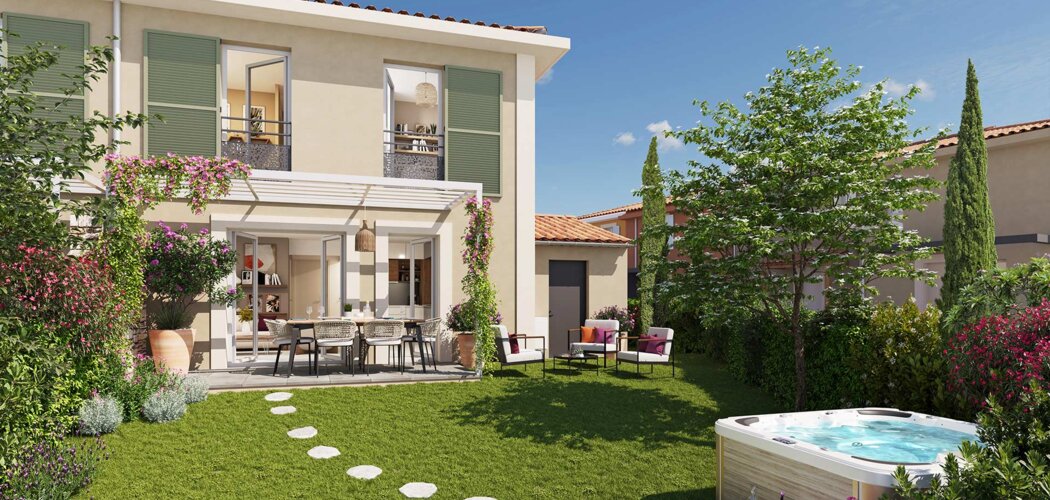 Programme immobilier neuf LES HAUTS DU GOLFE - Cogolin à proximité du port et des plages (83310) - Référence : 16092