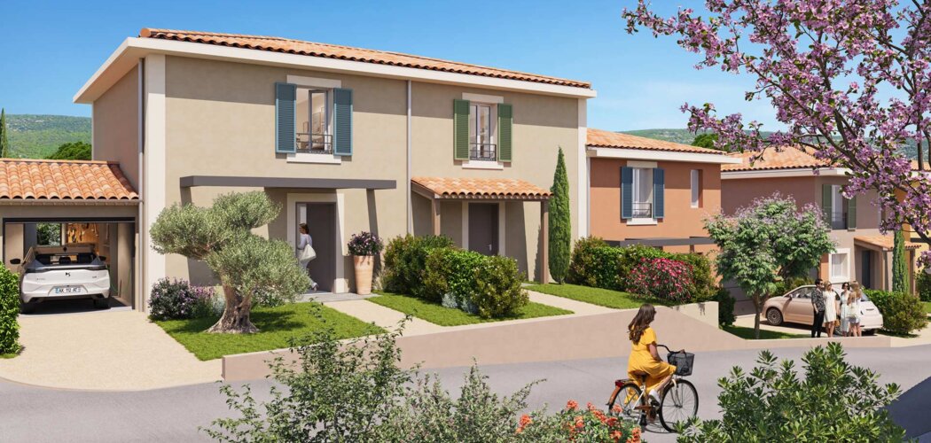Programme immobilier neuf LES HAUTS DU GOLFE - Cogolin à proximité du port et des plages (83310) - Référence : 16092