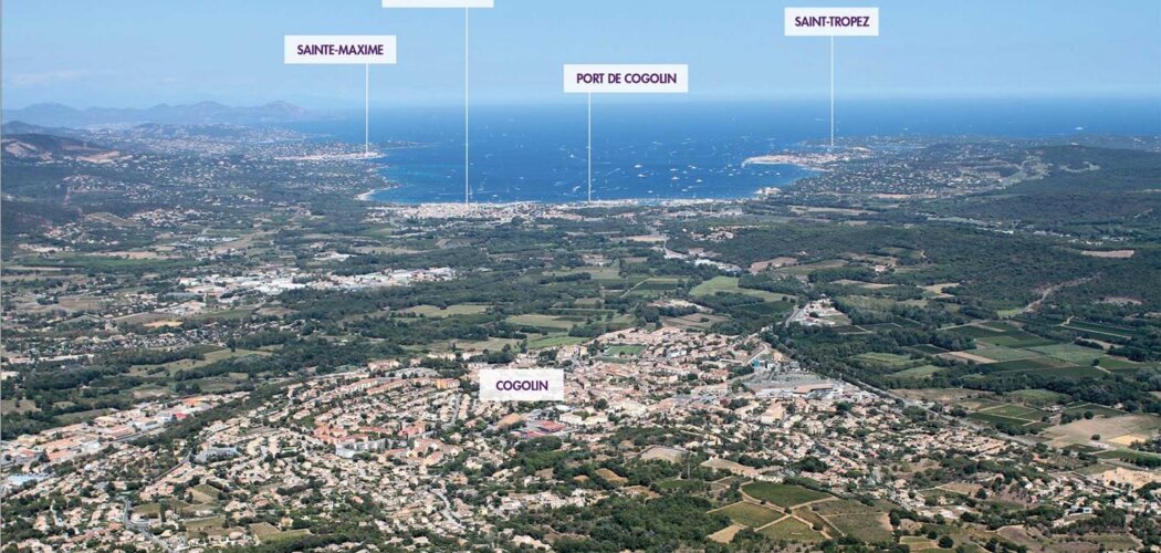 Programme immobilier neuf ENSOLEILLA - DOMAINE PRIVE - Cogolin : appartements neufs du 2 au 4 pièces à 15 min du centre historique (83310) - Référence : 17330