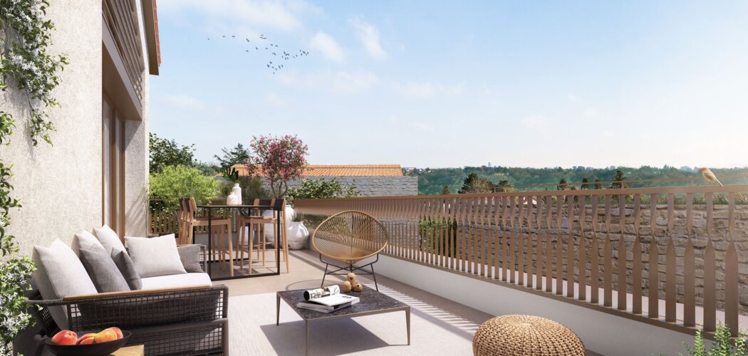 Programme immobilier neuf Les Comptines - Collonges-au-Mont-d'Or : appartements neufs T2–T5 à 5 min de la Mairie (69660) - Référence : 15909