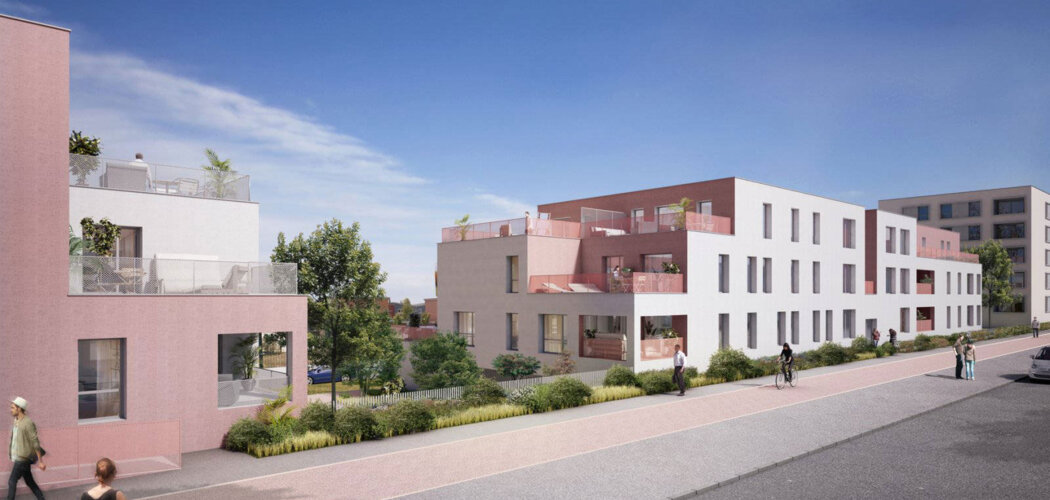Programme immobilier neuf DAKOTA - Colombelles : Appartements T2–T5 avec loggias, terrasses et parking sécurisé à 5 min de Caen (14460) - Référence : 14440