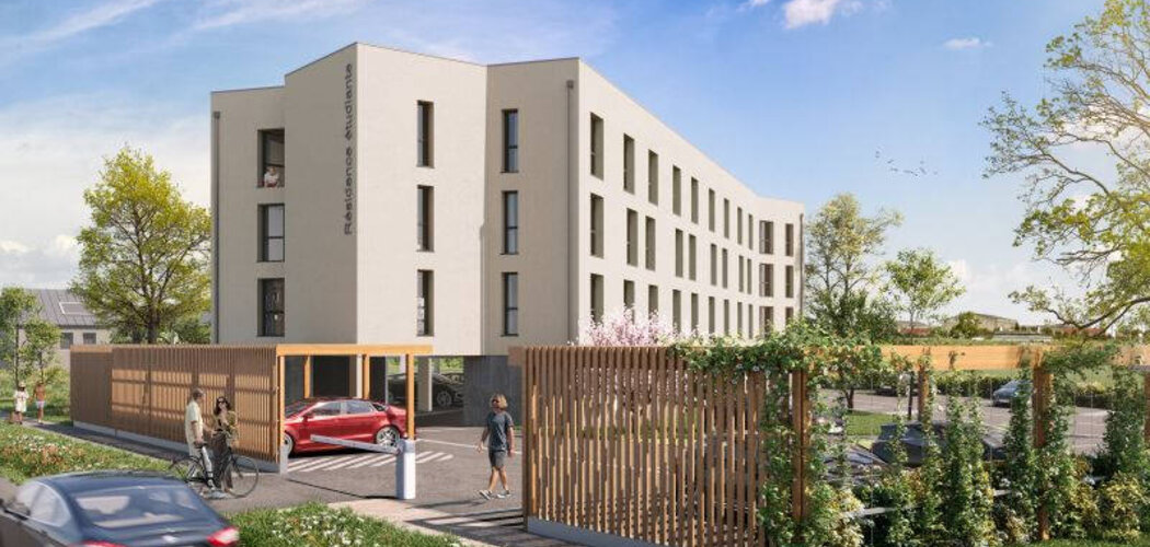 Programme immobilier neuf Transmission - Résidence Etudiante - Colombelles résidence étudiante stratégique proche de Caen (14460) - Référence : 14473