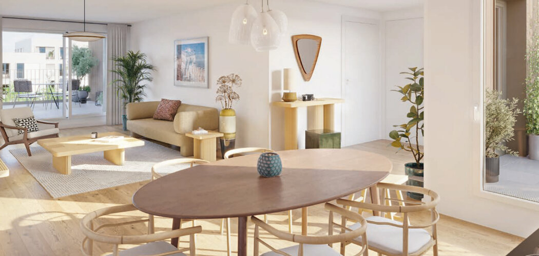 Programme immobilier neuf LE CLOS DES TILLEULS - Colombes à proximité à pied du Transilien J (92700) - Référence : 16603