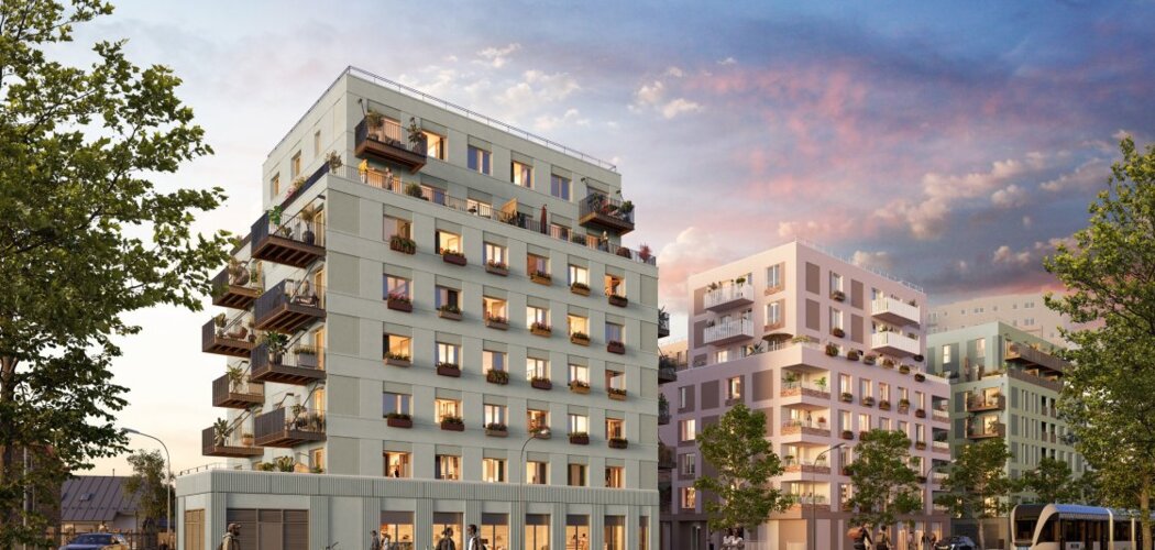 Programme immobilier neuf PLURIELLES - Colombes à proximité du tramway T1 (92700) - Référence : 11868