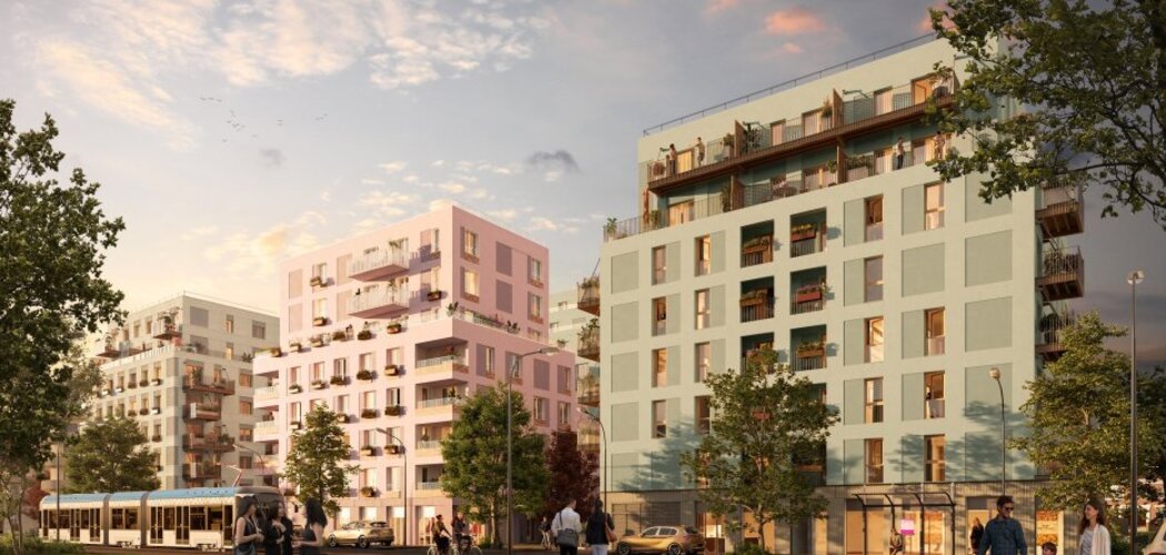 Programme immobilier neuf PLURIELLES - Colombes à proximité du tramway T1 (92700) - Référence : 11868