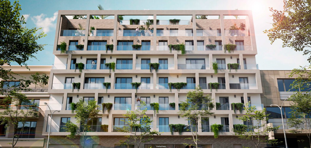 Programme immobilier neuf ELEGANCE - Colombes appartements avec terrasse proche tramway T2 (92700) - Référence : 17499