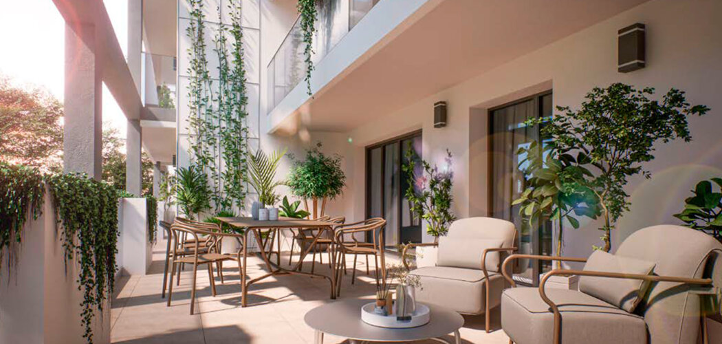 Programme immobilier neuf ELEGANCE - Colombes appartements avec terrasse proche tramway T2 (92700) - Référence : 17499