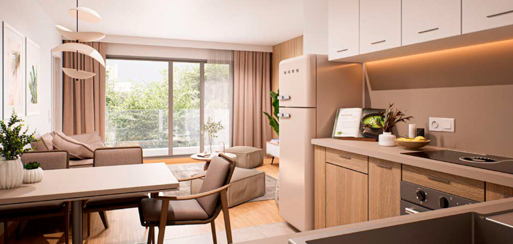 Programme immobilier neuf ELEGANCE - Colombes appartements avec terrasse proche tramway T2 (92700) - Référence : 17499