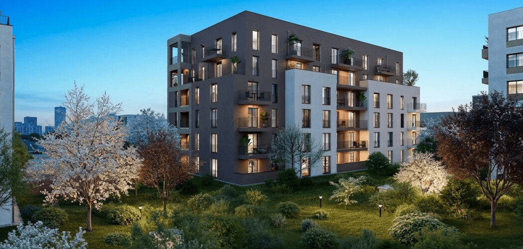 Programme immobilier neuf Carré Caillebotte - Colombes appartements neufs au pied du futur tram T1 (92700) - Référence : 17611