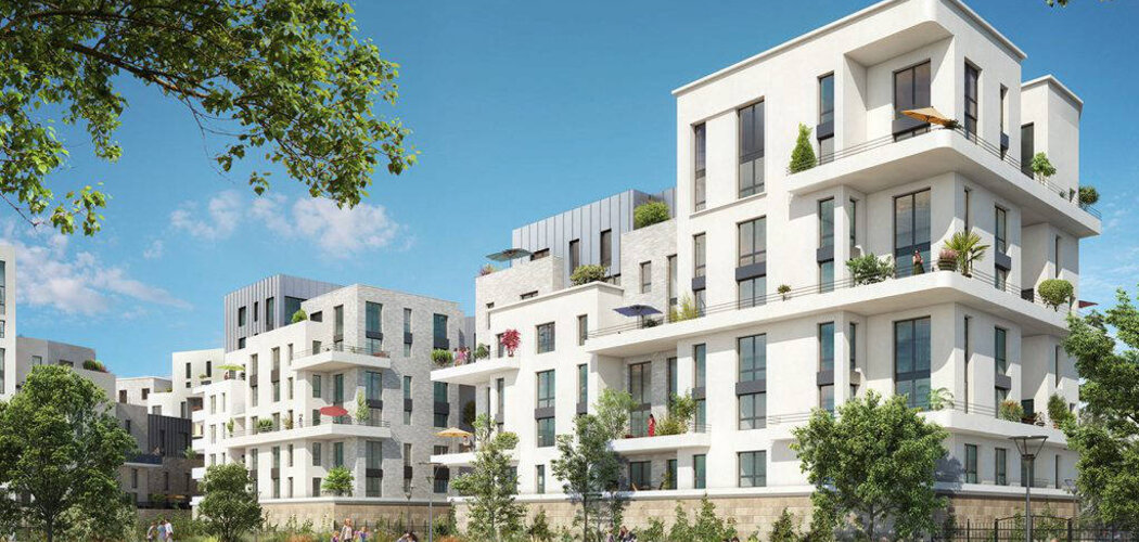 Programme immobilier neuf OVATION MAGELLAN - Colombes : appartements studios-T5 duplex avec parc paysagé en bord de Seine (92700) - Référence : 14184