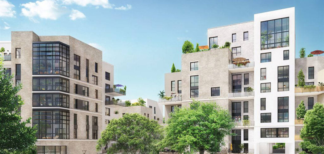 Programme immobilier neuf OVATION MAGELLAN - Colombes : appartements studios-T5 duplex avec parc paysagé en bord de Seine (92700) - Référence : 14184