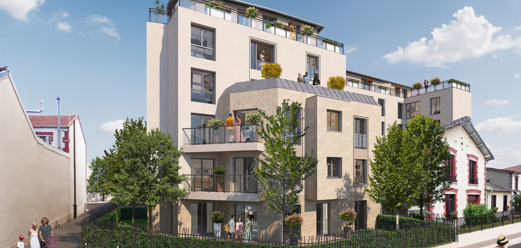 Programme immobilier neuf Villa Gabrielle - Colombes proche à pied du tramway T2 et des quais de Seine (92700) - Référence : 16604