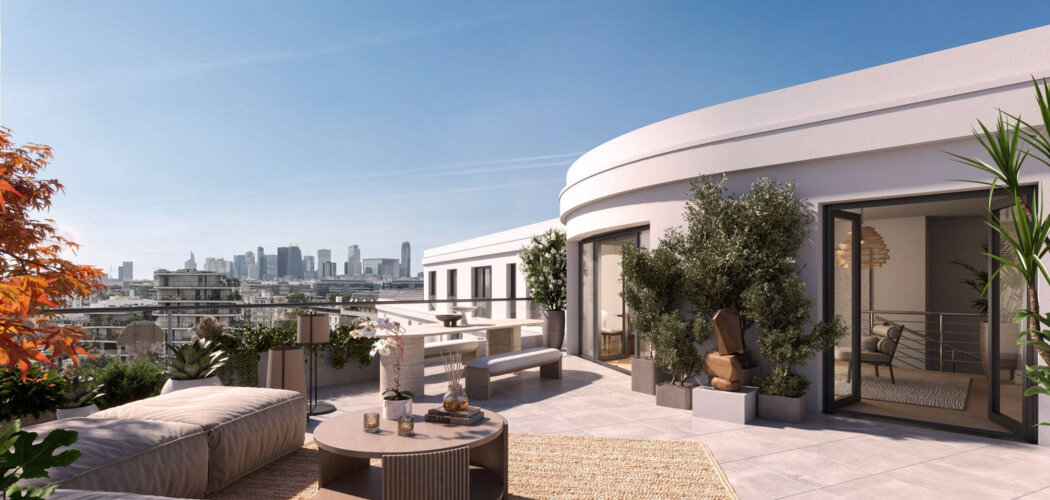 Programme immobilier neuf Rooftop 2 - Colombes proche du tram T2 et du futur T1 vers La Défense (92700) - Référence : 16324